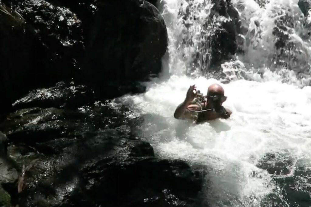 Treasure Hunting in the Philippines Waterfalls