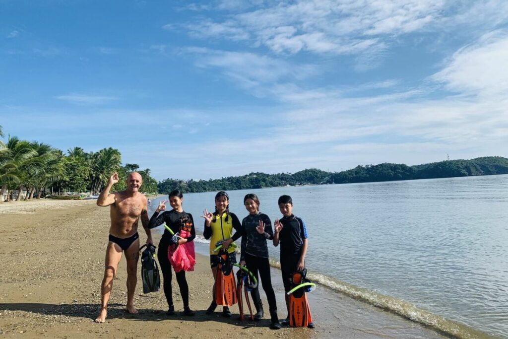 beach clean up