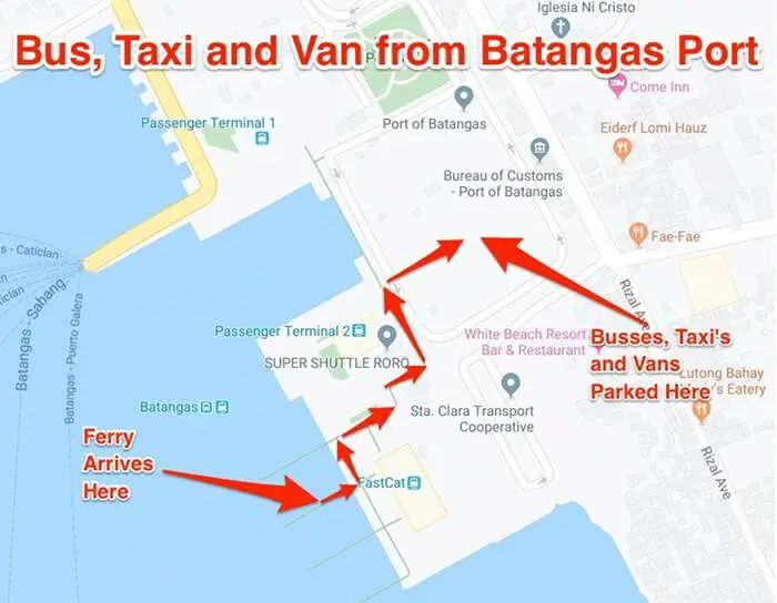 Puerto Galera to Manila Airport