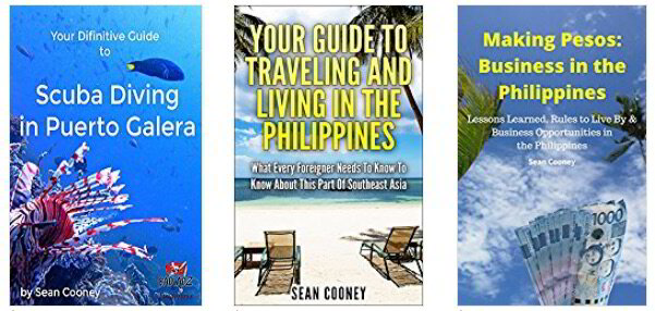 Books about the philippines / scuba diving in Puerto Galera