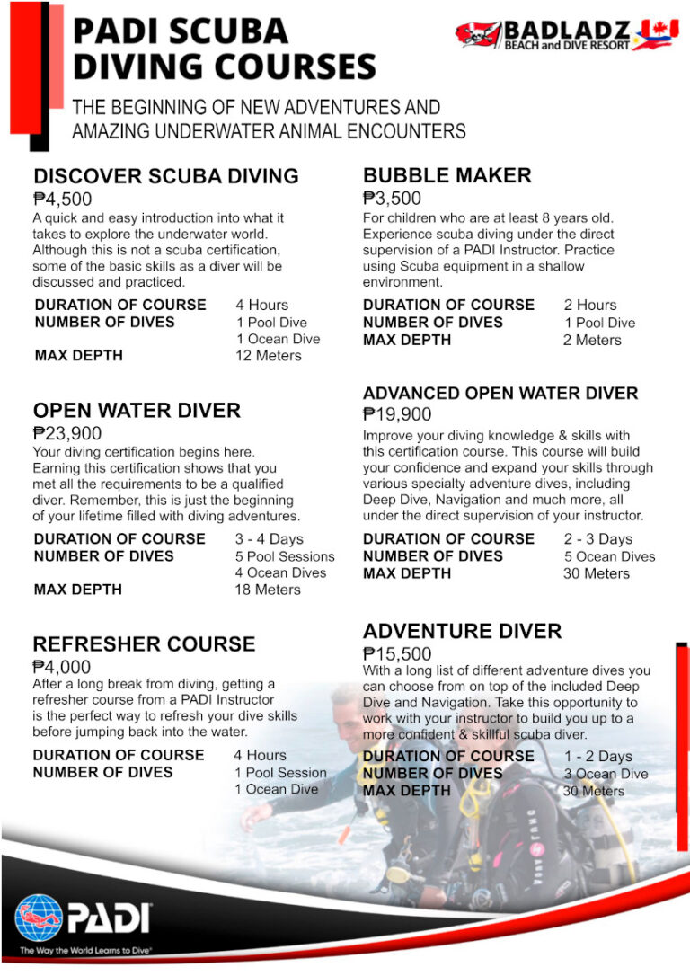 Dive Prices Page 3